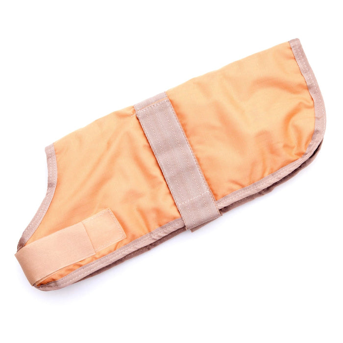 Jeffers Waterproof Breathe - Comfort 600D Ripstop Dog Blanket, 200 Gram - I2J5 - Apricot with Tan - 8" - 25