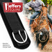 Jeffers Western Neoprene Straight Horse Cinch with Stainless Steel Hardware - Y7S6 - Black - 30" - 4
