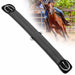 Jeffers Western PVC Sleeve Straight Cinch with Stainless Steel Hardware, Black - IACF - 28" - Straight Cinch - Black - 1