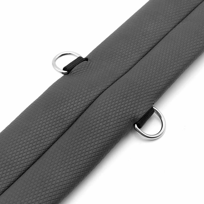 Jeffers Western PVC Sleeve Straight Cinch with Stainless Steel Hardware, Black - IACF - 28" - Straight Cinch - Black - 8