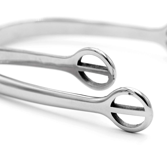 Jeffers Women’s English Spurs – Prince of Wales, Tom Thumb & Blunt End Styles - A8BC - Stainless Steel Tom Thumb Spurs - Pair - 2 ct - 8