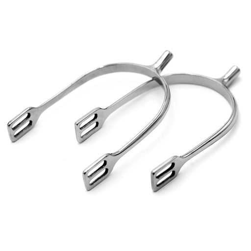 Jeffers Women’s English Spurs – Prince of Wales, Tom Thumb & Blunt End Styles - A8S8 - Stainless Steel Prince of Wales Spurs - Pair - 2 ct - 1