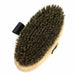 Jeffers Wooden Body Brush with Hand Strap, Stiff Bristle Dandy Grooming Brush - IA1M - Brown - 7" - Each - 2