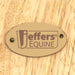 Jeffers Wooden Curved Dandy Brush with Horsehair Bristles, Horse Finishing Brush - IA1K - Brown - 7" - Each - 2