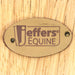 Jeffers Wooden Curved Dandy Brush with Mexican Fiber Bristles - IA1L - Brown - 7" - Each - 3