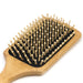 Jeffers Wooden Mane & Tail Brush, Gentle Detangling Horse Brush - IA1H - Brown - 9.5" - Each - 2