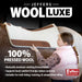 Jeffers WoolLuxe 100% Wool Equine Saddle Pad – Cushioned, Breathable, and Shock - Absorbing - JEF12Z - Cream - 30" x 30" - 3/4" - 11