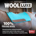Jeffers WoolLuxe 100% Wool Equine Saddle Pad – Cushioned, Breathable, and Shock - Absorbing - JEF13E - Turquoise - 30" x 30" - 3/4" - 4