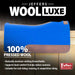 Jeffers WoolLuxe 100% Wool Equine Saddle Pad – Cushioned, Breathable, and Shock - Absorbing - JEF13F - Blue - 30" x 30" - 3/4" - 39