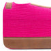 Jeffers WoolLuxe 100% Wool Felt Equine Saddle Pad – Cushioned, Breathable, and Shock - Absorbing - JEF13B - Pink - 30" x 30" - 3/4" - 24