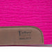 Jeffers WoolLuxe 100% Wool Felt Equine Saddle Pad – Cushioned, Breathable, and Shock - Absorbing - JEF13B - Pink - 30" x 30" - 3/4" - 22