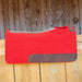 Jeffers WoolLuxe 100% Wool Felt Equine Saddle Pad – Cushioned, Breathable, and Shock - Absorbing - JEF13C - Red - 30" x 30" - 3/4" - 13