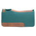 Jeffers WoolLuxe 100% Wool Felt Equine Saddle Pad – Cushioned, Breathable, and Shock - Absorbing - JEF13G - Emerald - 30" x 30" - 3/4" - 39