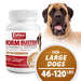 Jeffers Worm Buster Dog Dewormer Flavored Tablets - JEFZV9 - For Large Dogs (46–120 lbs) - Beef - 2 tabs - 14