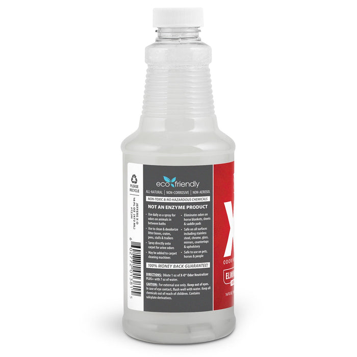 Jeffers X-O Pet Odor Neutralizer Plus + Cleaner Concentrate - TZJM - 16 oz - 10