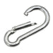 Jeffers Zinc-Plated Steel Bucket Hook Spring Snap - IAZ2-10 - Zinc-Plated - 1/4" x 2-3/8" - 10 Pack - 11