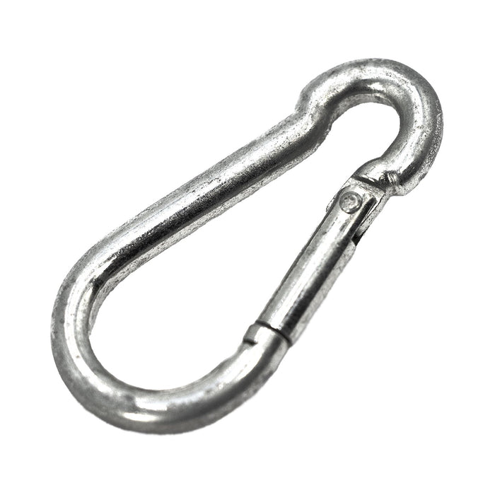 Jeffers Zinc-Plated Steel Bucket Hook Spring Snap - IAZ2 - Zinc-Plated - 1/4" x 2-3/8" - Single - 6