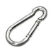 Jeffers Zinc-Plated Steel Bucket Hook Spring Snap - IAZ2 - Zinc-Plated - 1/4" x 2-3/8" - Single - 6