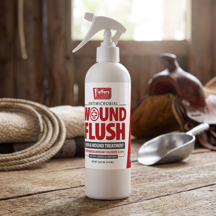 Jeffers Wound Flush, 16 ounce Size 16 ounce