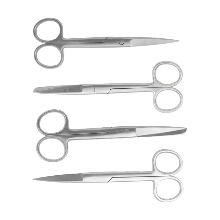 Surgical Scissors by Jeffers - Jeffers Surgical Scissors, Sharp-Sharp Straight  