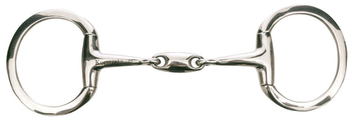 JP Korsteel Oval Mouth Eggbutt Snaffle - KO2X - 5.5 in - 5