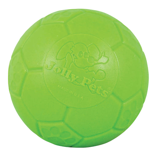 Jolly Soccer Ball for Dogs – Durable, Floating, Puncture - Resistant, Fetch Toy, Made in USA - H7UC - Green - 3" Mini - Green Apple - 12