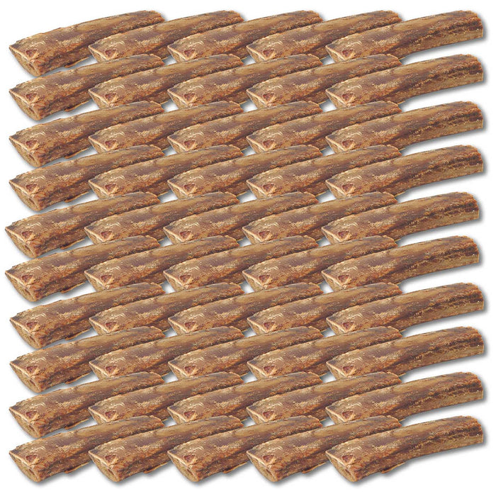 Jones Natural Chews Smoked Beef Rib Bones for Dogs, USA - Made, Slow - Roasted - RQR1-50PK - Smoked Beef - 7" - 50 ct - 4