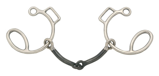 Sweet Iron Snaffle Six Cheek Gag -   