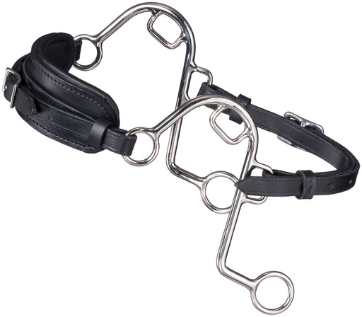 Leather Nose "S" Hackamore -   