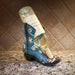 Boot Wine Bottle Holder - Turquoise  