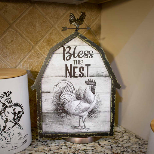 Rooster Barn Sign - Multi  