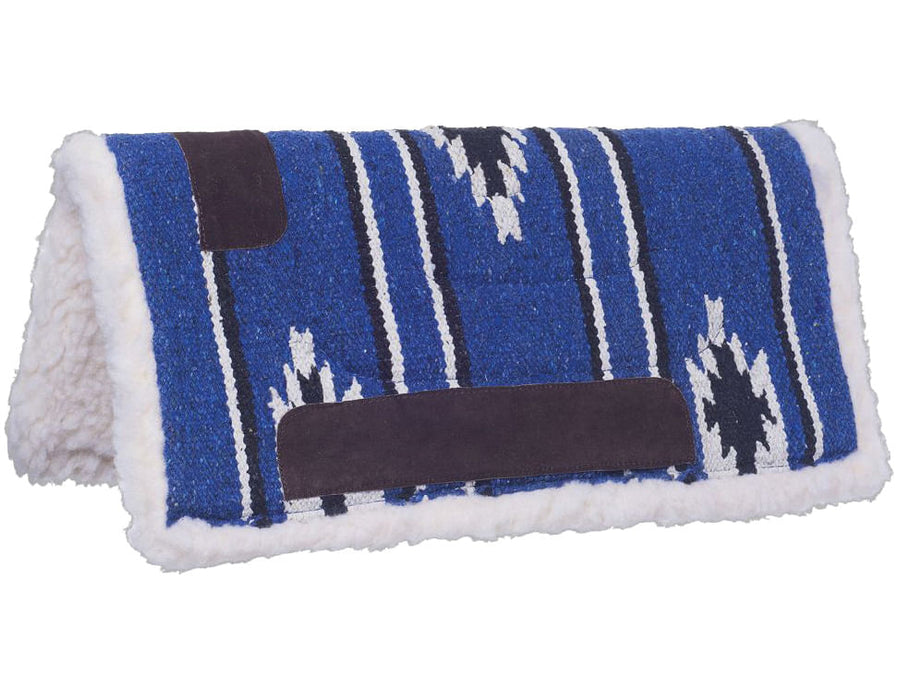 Tough 1 Miniature Sierra Saddle Pad, 19" x 19" - Royal Blue  