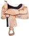 Tough1 Trinidad Training & Show Saddle, Light Oil  - 16 in Seat  