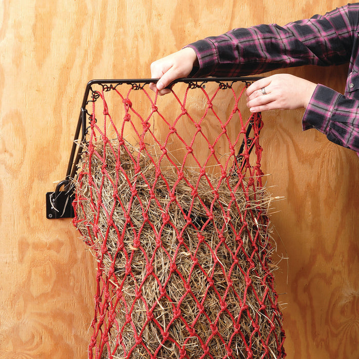 Hay Hoops Collapsible Hay Feeder - Hay Hoops w/ Slow Feed Hay Net  