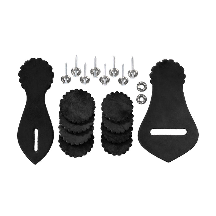 Tought1 Saddle Repair Kit, 20 piece - Black  