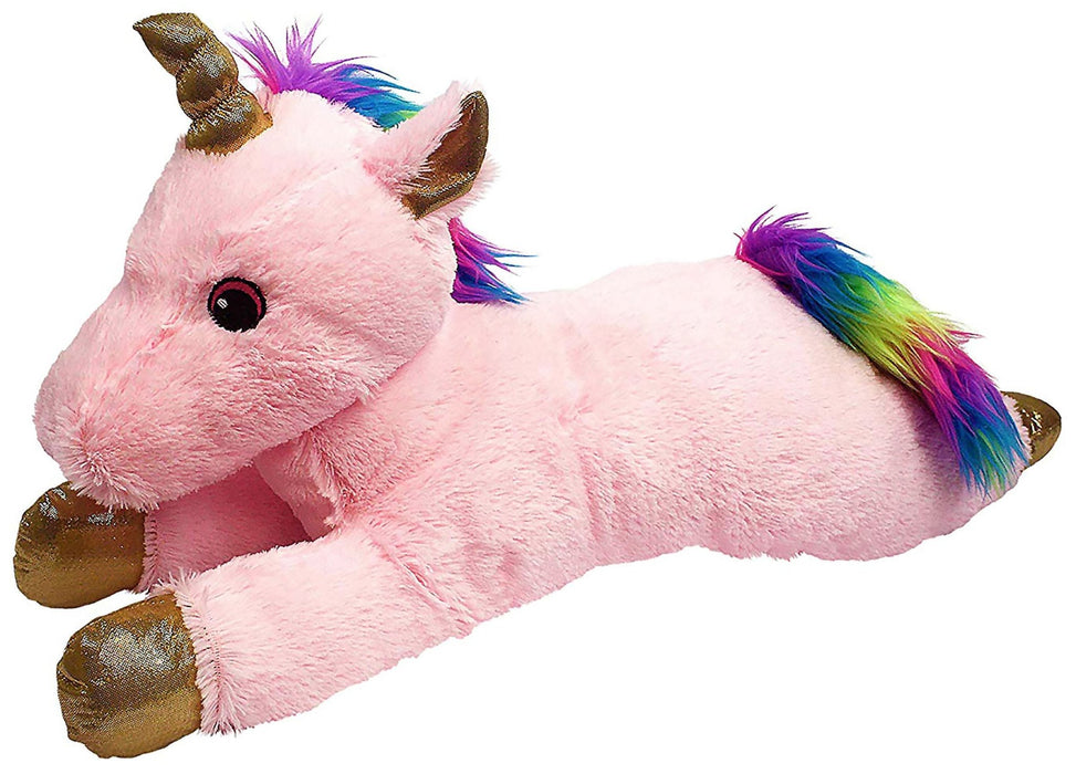 Jumbo Unicorn Plush Dog Toy, 24'L (assorted) - Jeffers - Dog Supplies > Dog Toys