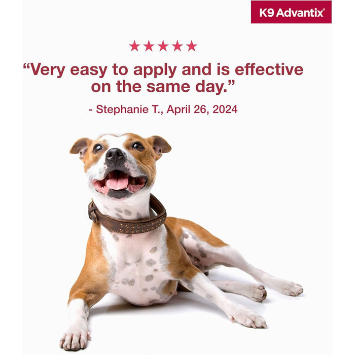 K9 Advantix Topical Flea Treatment for Dogs, 2 pk - E8KC - Large (21 - 55 lbs) - 2 pk - 8