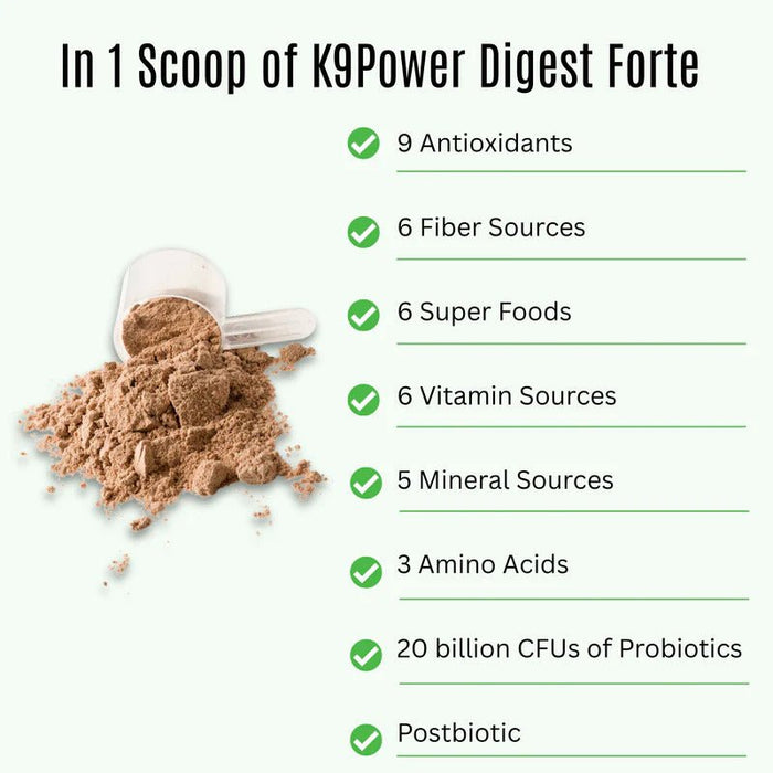 K9 Power Digest Forte Digestion & Immune Formula for Dogs - OG11 - 3