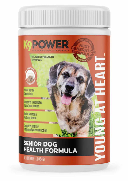 K9 Power Young at Heart Senior Dog Health Formula - Jeffers - Animal Health & Wellness > Vitamins & Supplements