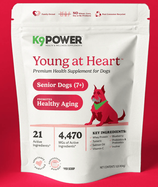 K9 Power Young at Heart Senior Dog Health Formula - OGK9 - 1 lb - 1