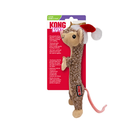 Holiday Cat Luvs Mouse One size Color Brown