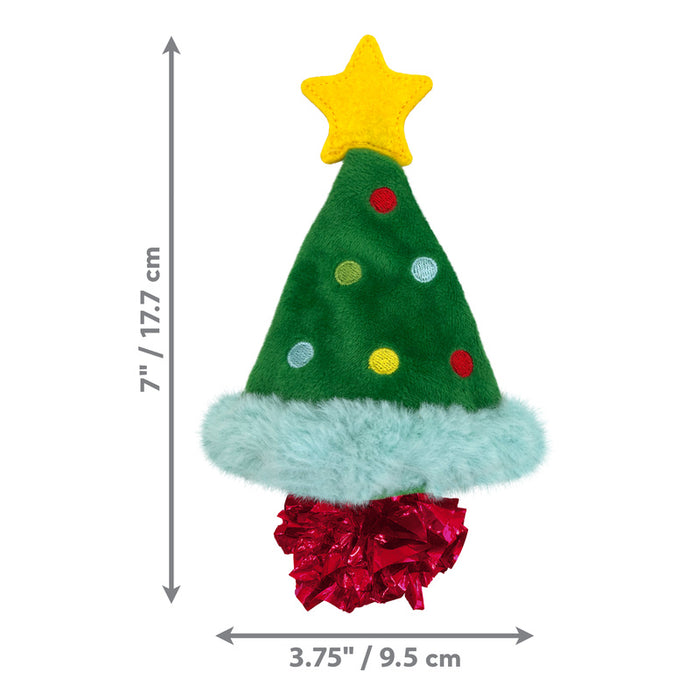 Holiday Crackles Christmas Tree One size Color Green