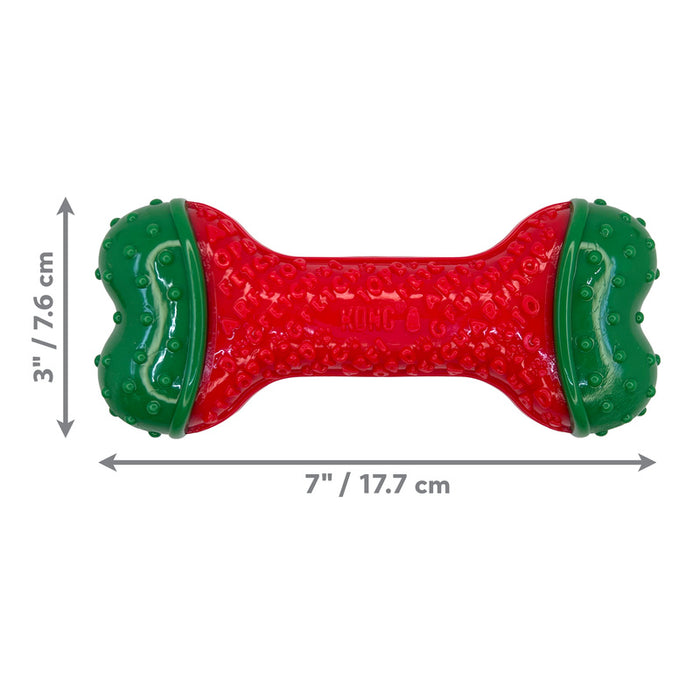 Holiday CoreStrength™ Bone Md/Lg Color Red Green