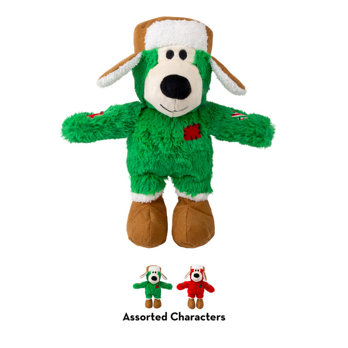 Holiday Wild Knots Bear Assorted Md/Lg Color Assorted