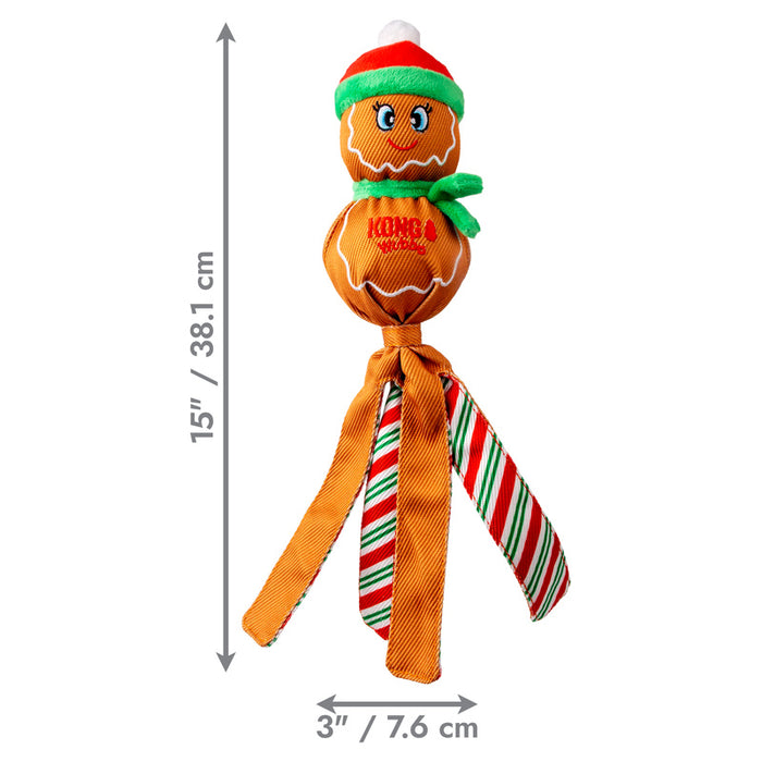 Holiday Wubba™ Gingerbread Man Lg Color Brown