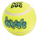 Air KONG Squeaker Tennis Balls, Each - Large Air Kong Squeaker Tennis Balls, each  