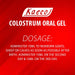 Kaeco Multi - Species Colostrum Supplement Gel, 30 mL - Jeffers - Cattle Supplies > Cattle Supplies