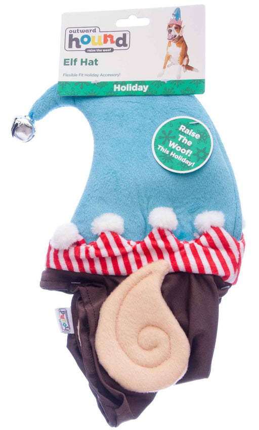 Outward Hound Holiday Elf Mask/Hood - Small Elf Hood  