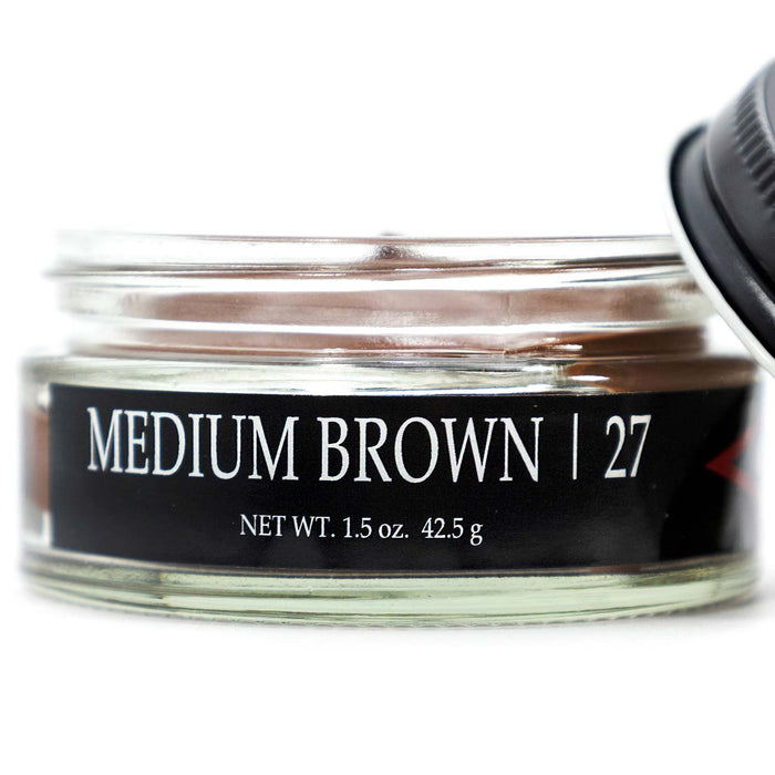 Kelly's Leather Shoe Cream – Recolors, Conditions, and Polishes Shoes & Boots - F1UP - Medium Brown - 1.5 oz - 8