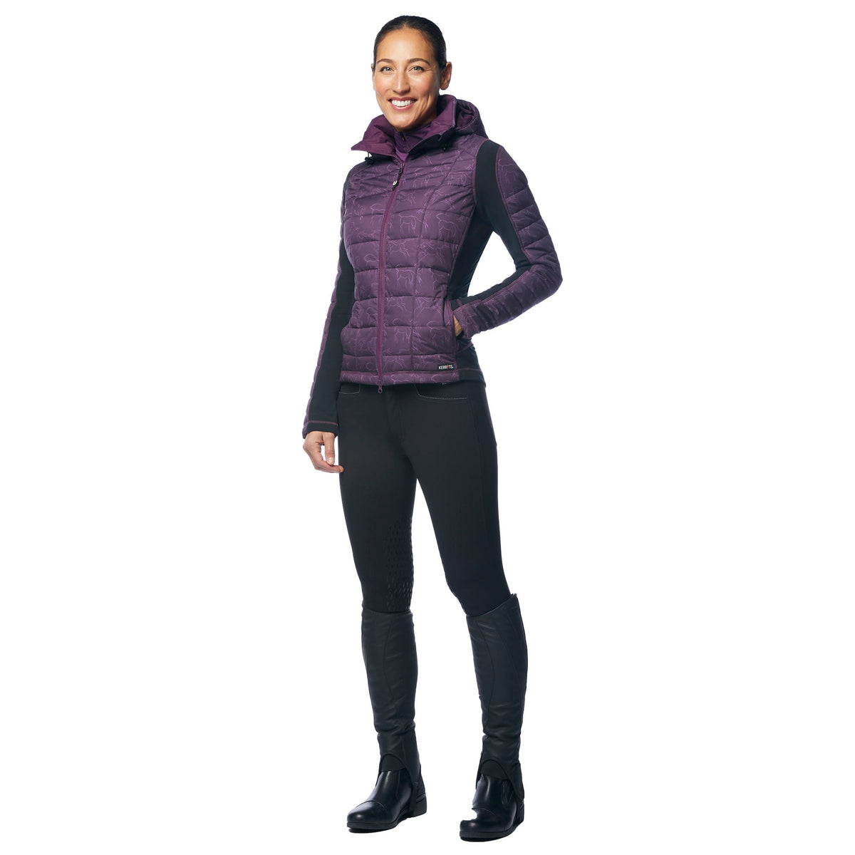 Blazer Compétition équitation Kerrits Femme XS – Marron – Tenue Concours